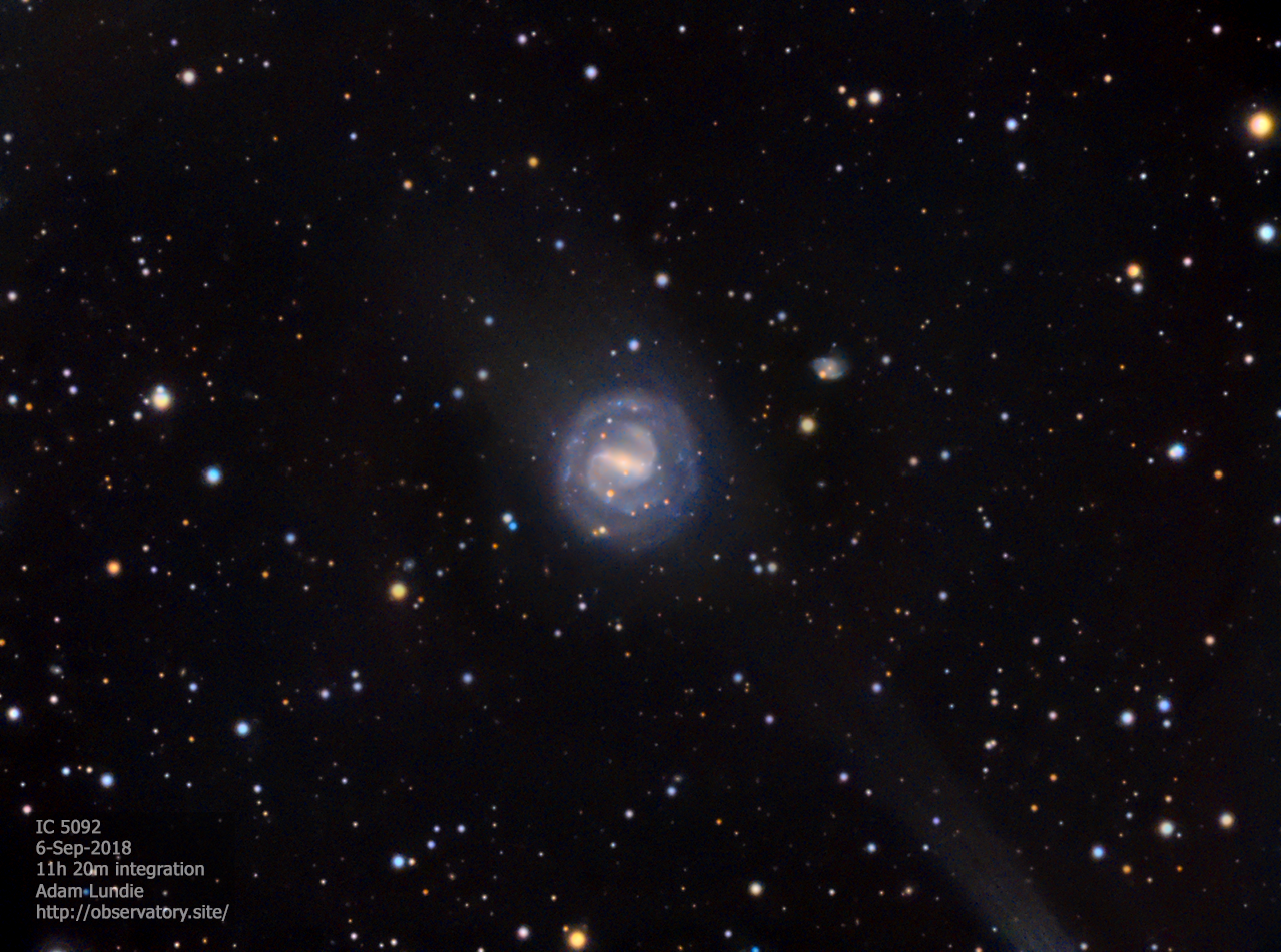 Barred Spiral Galaxy IC5092