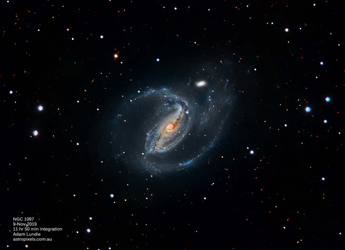 Barred Spiral Galaxy NGC 1097