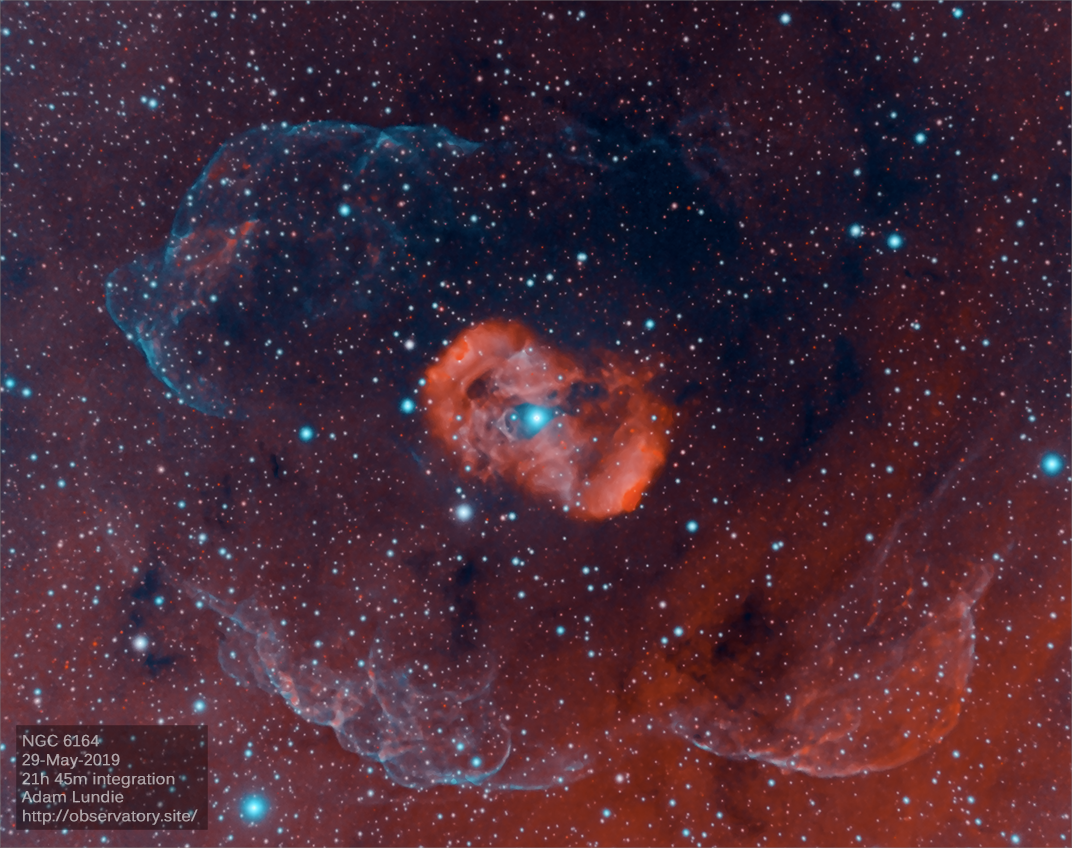 Bipolar Nebula NGC 6164