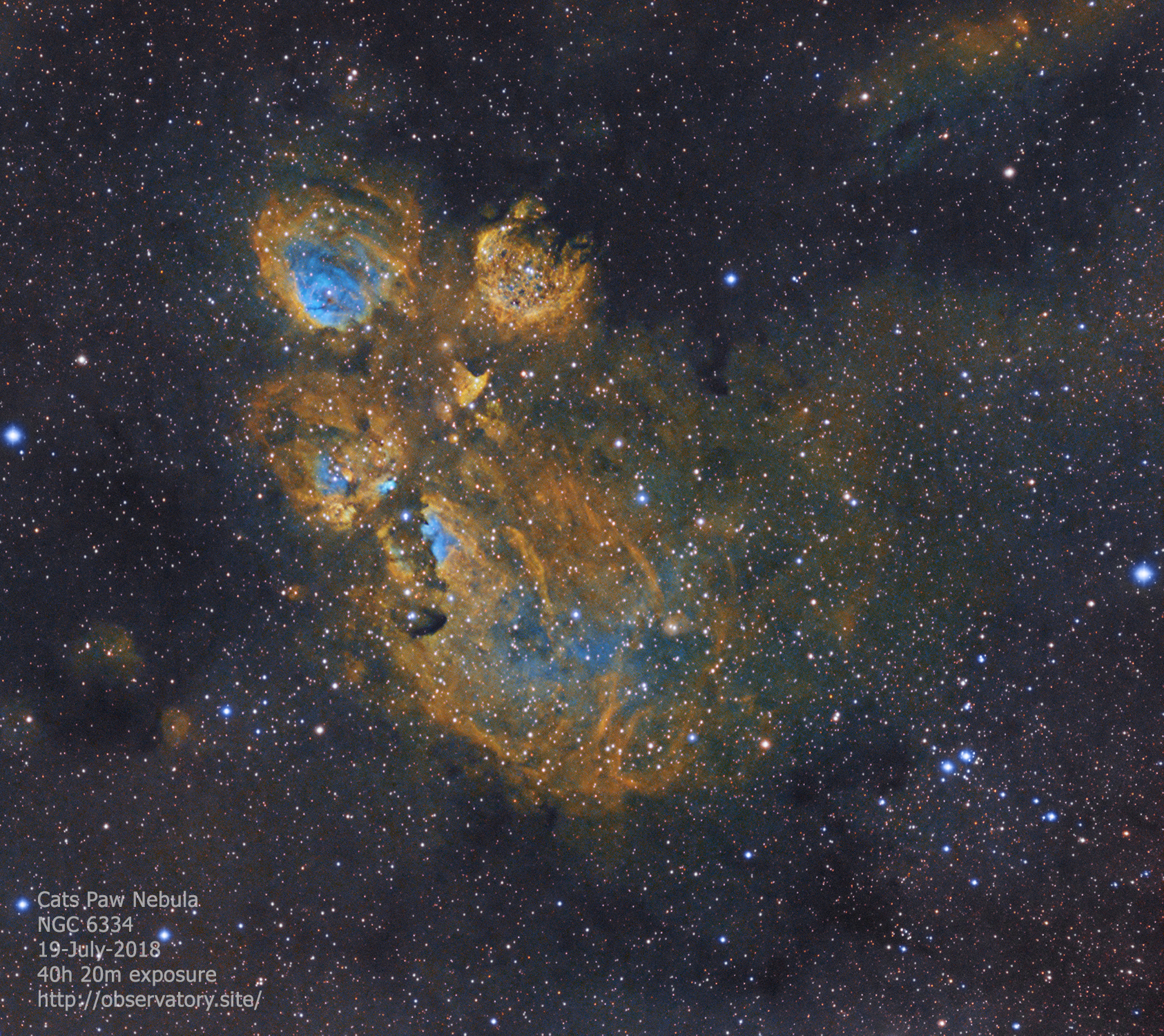 Cats Paw Nebula