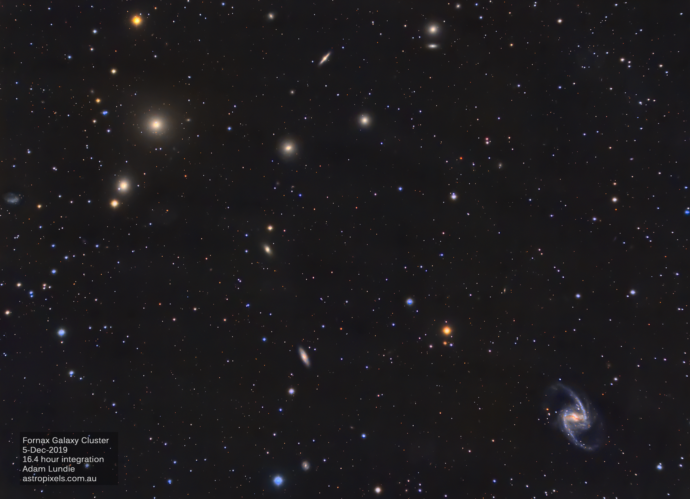 Fornax Galaxy Cluster