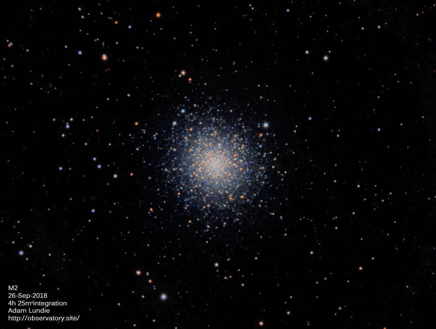 Messier 2 Globula Cluster