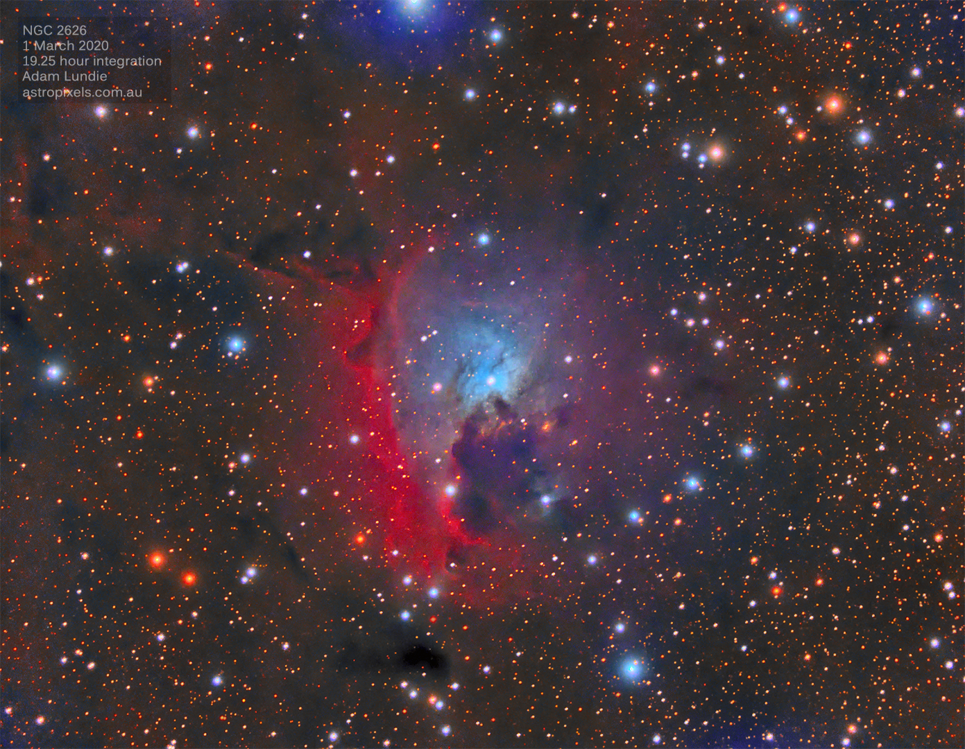 Reflection Nebula NGC 2626