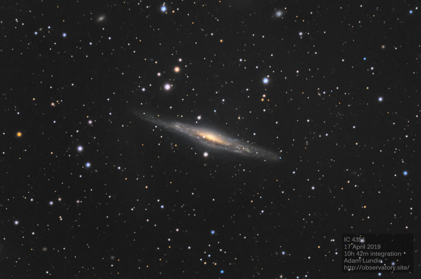 Spiral Galaxy IC4351