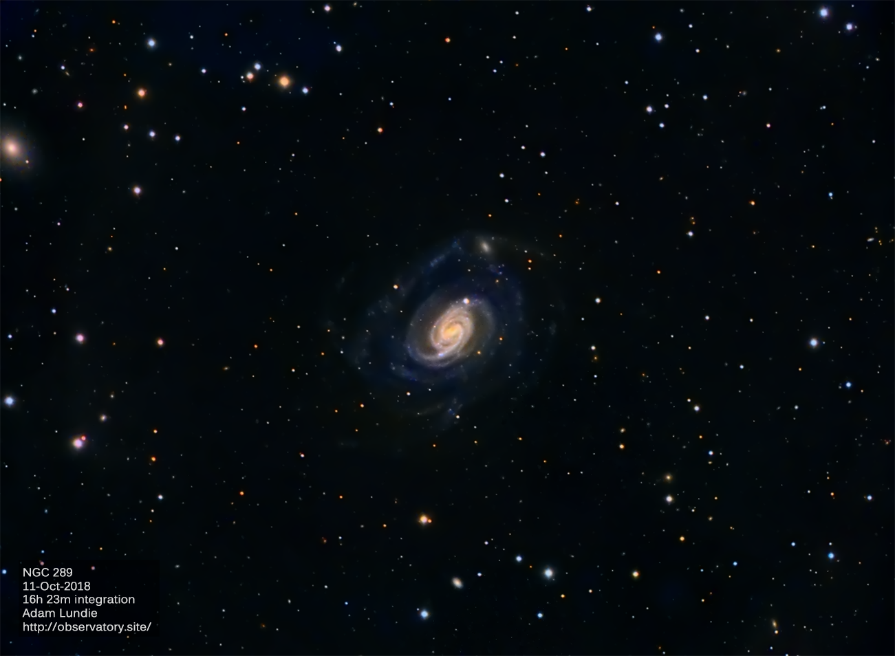 Spiral Galaxy NGC289