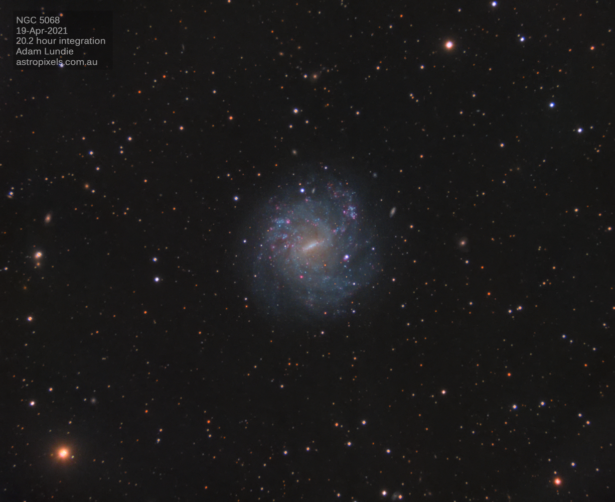 Spiral Galaxy NGC 5068