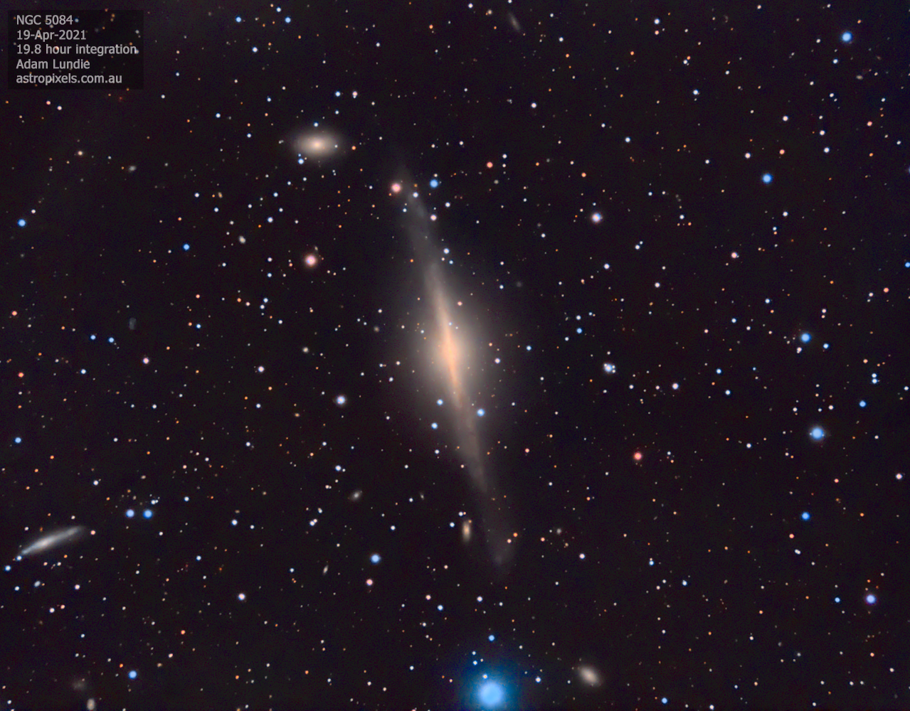 Spiral Galaxy NGC 5084