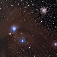 Caldwell 68 and Globular Cluster NGC6723 thumbnail