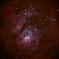 Lagoon Nebula Reprocessed thumbnail
